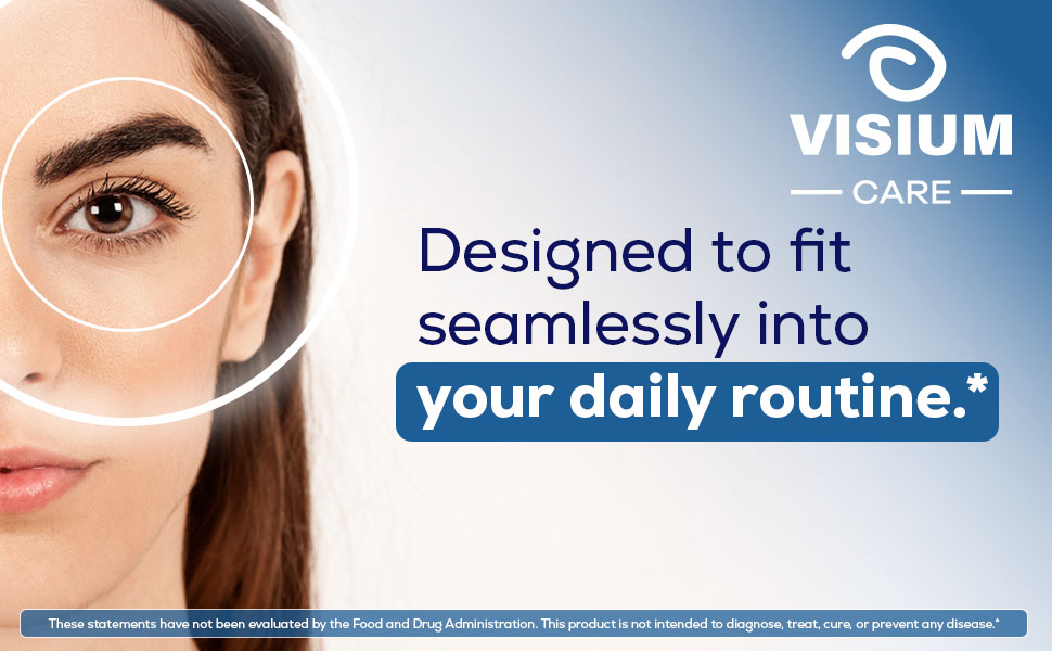 Visium Care Drops - Official VisiumCare Oral Liquid Drops Advanced Premium Formula Maximum Strength, All Natural Ingredients Vitamins for Overall Health & Wellness, 1 Bottle for 1 Month