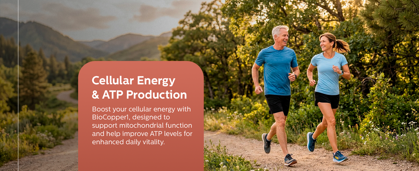 MitoActivator EX - BioCopper1 Cu1 (Cunermuspir) 0.5mg Extra Strength Bioavailable Copper - Mitochondrial NAD+ ATP Booster, Anti-Aging, Anti-Graying, Tick Immune Support
