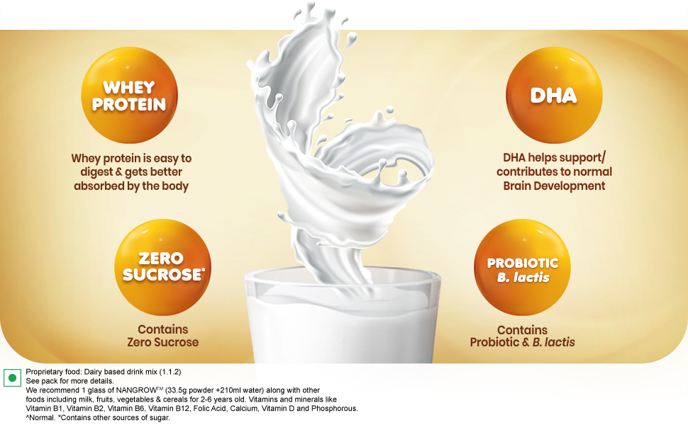 Nestlé Nangrow Nutritious Milk Drink Powder with Dino activity book, 400g