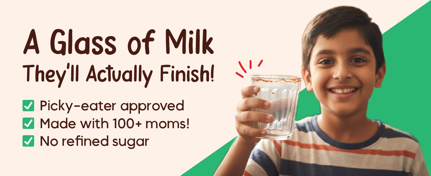 Tiggle Junior Kids Protein Powder - 350g, Everyday Chocolate Milk Mix