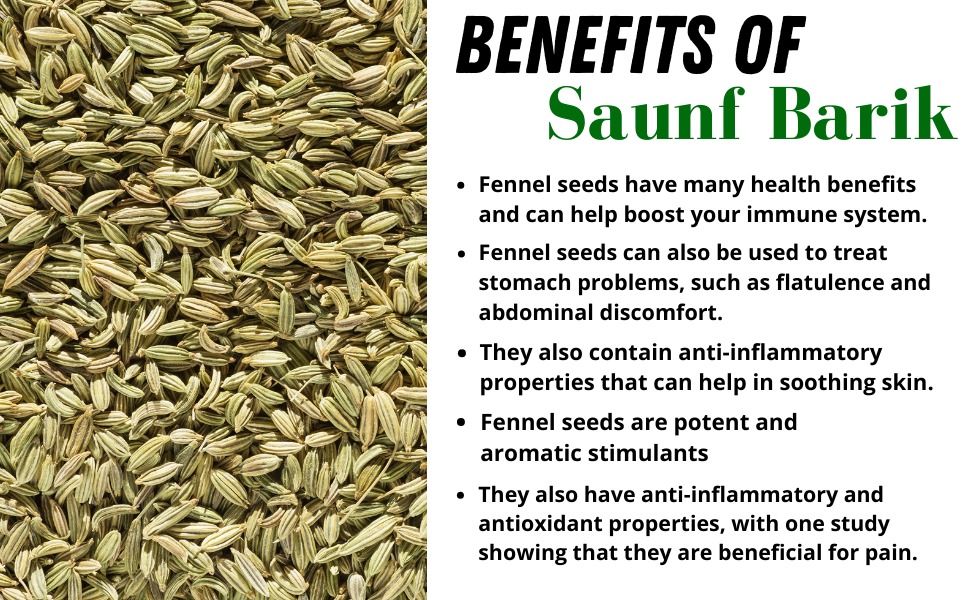 Yuvika Sonf Choti - Saunf Barik - Foeniculum Vulgare - Fennel Seeds Small 200 Grams
