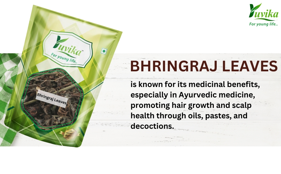 Yuvika Bhringraj Leaves - Bhangra - Eclipta Alba 200 Grams