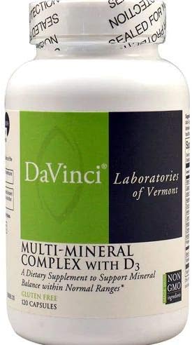 DaVinci Laboratories Multi-Mineral Complex with D3-120 Capsules 2