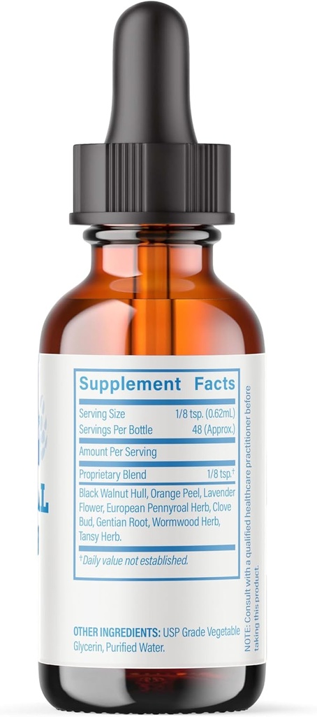 Cedar Bear - Intestinal Cleanse for Kids, Liquid Herbal Supplement for Detox and Digestive Cleanse with Natural Herbs, Alcohol-Free Gut Cleanse Drops for Children, 1 fl oz / 30 ml 4