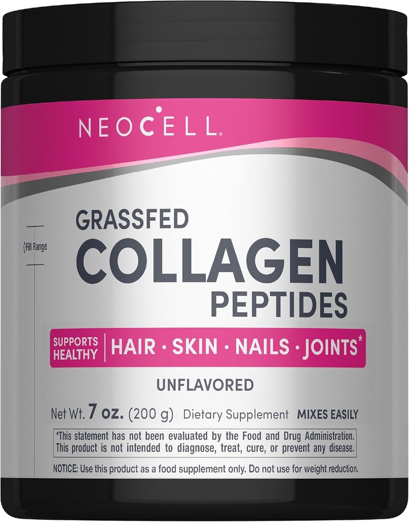 NeoCell Super Collagen Peptides, Grass-Fed Collagen Types 1 and 3, Unflavored, 21.2 Ounces (Package May Vary) 3