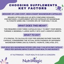 520mg Patented High Absorption Elemental Magnesium from Oxide, Dead Sea Minerals Complex (1 Bottle, 2-Month Supply (60 Capsules)) 4