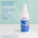 Life-flo Pure Magnesium Oil Spray w/Concentrated Magnesium Chloride from The Zechstein Seabed, Calming Relief and Relaxation, Soothes Muscles and Joints, 60-Day Guarantee, Not Tested on Animals, 2oz 4