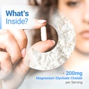 Nested Naturals Luna Melatonin-Free Sleep Aid & Magnesium Glycinate Chelate for Improved Sleep, Relaxation, & Recovery (180 Capsules) 6