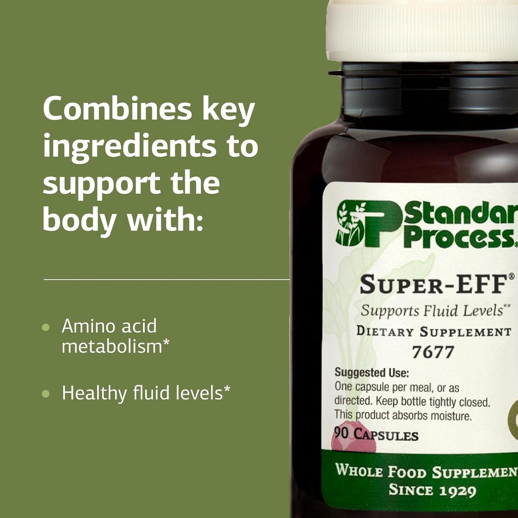 Standard Process Inc. Super-EFF - Whole Food Energy with Flaxseed Oil and Spanish Moss - 90 Capsules 5
