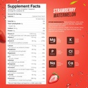 Electrolyte Powder - Refreshing Workout Recovery Electrolytes, Sugar Free, Gluten Free & Vegan, Pure Keto & Paleo Hydration Beverage, Immune Boosting Vitamins (198 Grams, Strawberry Watermelon) 3