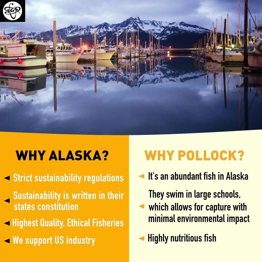 TGS Triple Strength Omega 3 Fish Oil Supplement - 1260mg EPA DHA for Men & Women - Burpless, Pure Omega 3 Fatty Acids from Wild Alaska Pollock in Triglyceride Form - 180 Capsules, 90 Servings 6