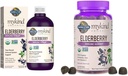 Garden of Life Organics Plant-Based Elderberry Immune Syrup 6.59 fl oz & Traditional Medicinals Throat Coat Organic Pectin Throat Drops, Lemon Ginger Echinacea, Soothes Sore Throats, 16ct. 2