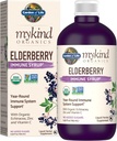Garden of Life Organics Plant-Based Elderberry Immune Syrup 6.59 fl oz & Traditional Medicinals Throat Coat Organic Pectin Throat Drops, Lemon Ginger Echinacea, Soothes Sore Throats, 16ct. 3