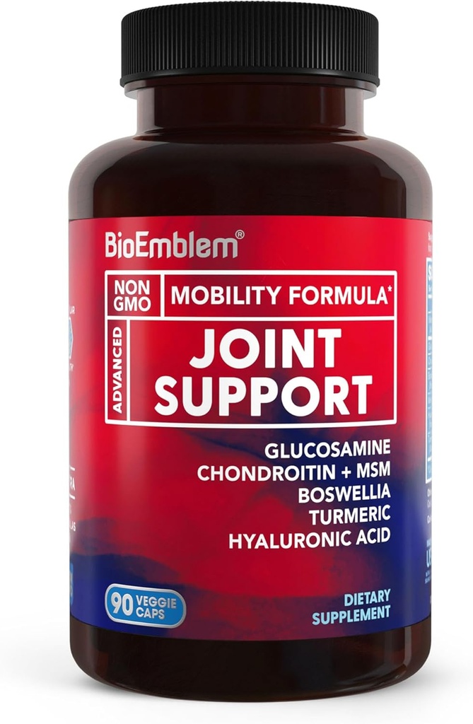 BioEmblem Triple Magnesium Complex and Joint Support for Enhanced Joint Health, Vegan, Non-GMO 6
