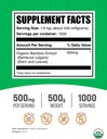 BulkSupplements.com Bamboo Extract Powder - Silica Supplements, Bamboo Supplement - Herbal & Gluten Free, 500mg per Serving, 100g (3.5 oz) (Pack of 1) 3