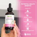 Maxx Herb Valerian Root Extract - Max Strength, Liquid Valerian Root Absorbs Better Than Capsules, for Relaxation and Restful Sleep, Alcohol-Free - 4 Oz Bottle (60 Servings) 4