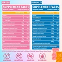 Electrolyte Gummies Sugar Free | Electrolyte Hydration Energy Gummies for Running & Sports - Energy Chews with Calcium & Vitamin C for Kids & Adults, Multiple Mixed Flavors, Gluten-Free, 90 Count 3