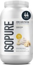 Isopure Zero Carb 100% Pure Whey Isolate Protein Powder, Lactose Free, Gluten Free, With Vitamins, Banana Cream, 25g Protein Per Serving, 3 Lbs, 44 Servings (Packaging May Vary) 2