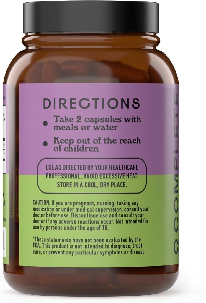 Complete Natural Products Pure Organic Milk Thistle Capsules - 500 mg Silymarin Powder 100 Pills 3