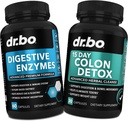 Digestive Enzymes & Colon Cleanser Detox - Digestion Supplement & 15 Day Intestinal Cleanse Pills for Women & Men - Fast Natural Laxative for Constipation Relief & Bowel Movement Supplements for Gut 2