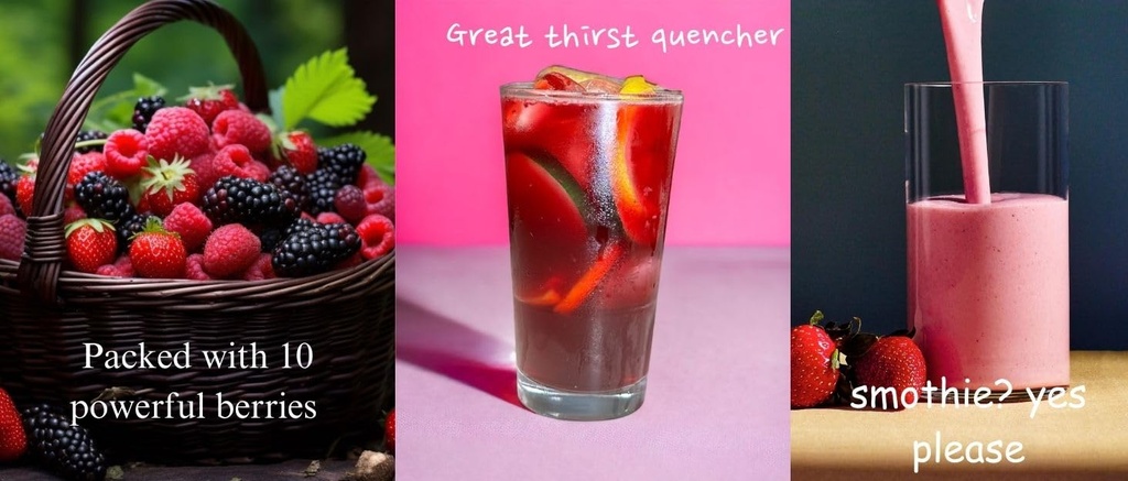 Organic Superfood Fruit Powder Smoothie & Juice mix - Antioxidants Rich Nutrients. Digestive Health, Weight Management, Immune Boosting, Energy boosting, Vitality, Vegan, Non- GMO, Gluten Free, Vegan. 2