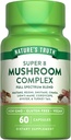 Nature's Truth Mushroom Complex Capsules | 60 Count | Full Spectrum Complex of Super 8 Mushrooms | Vegan, Non-GMO, & Gluten Free Supplement 2