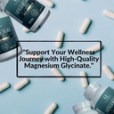 Magnesium Glycinate 800mg/High Absorption – Supports Wellness/Sleep/Muscle Function/Heart Health/Stress Relief 6