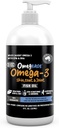 Omegease Fish Oil for Dogs & Cats - Finest for Pets Omega 3 for Cats & Dogs - Supplement for Skin & Coat, Itching, Shedding, Joints & Immune Health - 100% Pure Omega Fish Oil with EPA & DHA (8 oz) 2