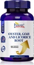 Oyster, Goji & Licorice Root Complex, GMP, Natural Product Assn Certified, Made in USA - 60 Capsules 2