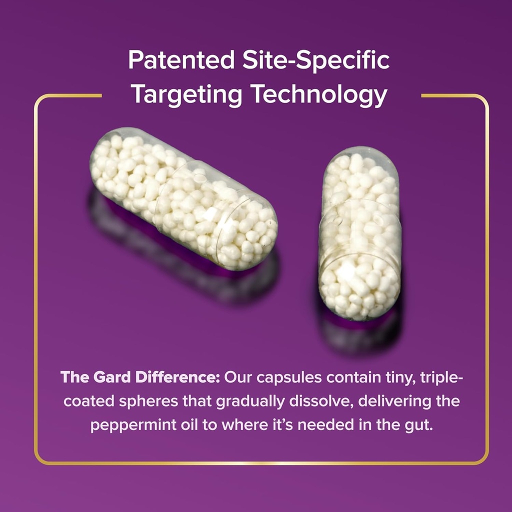 FDgard Gut Health Supplement, Indigestion, Nausea & Bloating, Upset Stomach, 72 Capsules 5