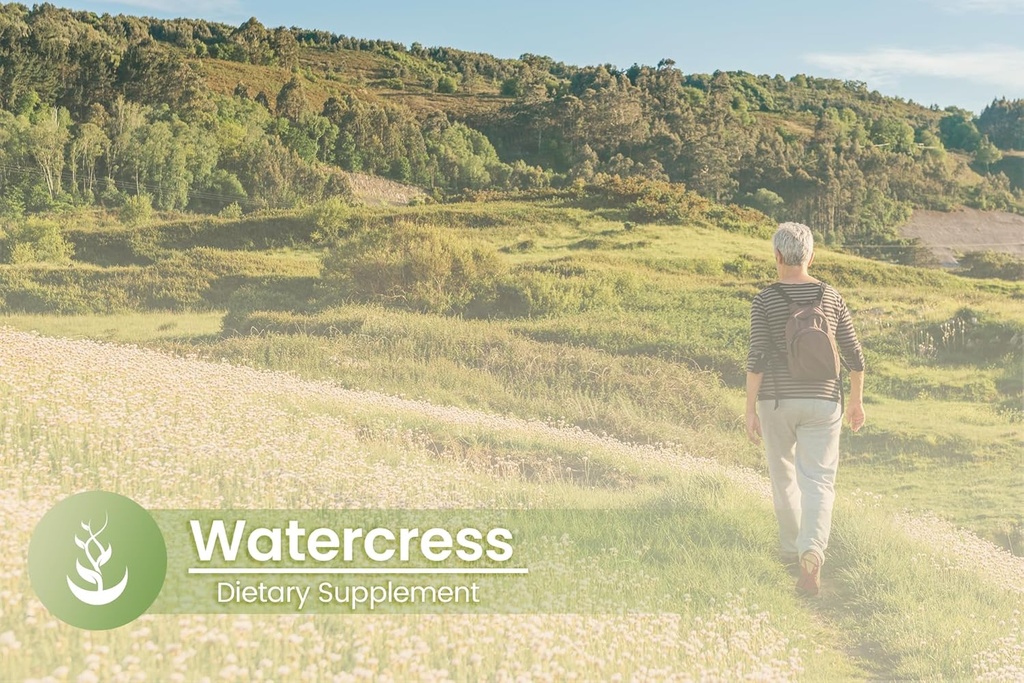 Pure Original Ingredients Watercress, (100 Capsules) Always Pure, No Additives Or Fillers, Lab Verified 6