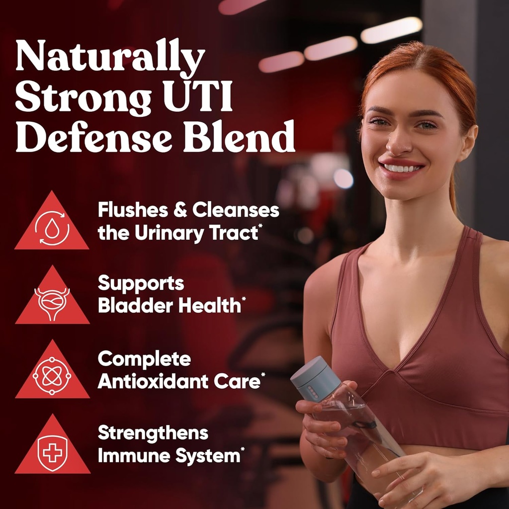 Urinary Tract Supplement Duo, Killer Cranberry Capsules & Urinary Harmony Gummies - UT Defense blends, D-mannose & Hibiscus + Cranberry, Pine Bark, Propolis & Vitamin D, Clinical Strength Ingredients 3