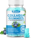 Sugar Free Collagen Peptides Gummies for Women Men, 1500mg Collagen Types I,II,III,V,X, Plus 5000mcg Biotin & Multi Vitamins for Healthy Skin Hair Nails, Immune Digestion Bone Support 2