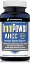 American BioSciences ImmPower AHCC Herbal Mushroom Supplement, 500mg per Capsule for Immune Support, Maintains Natural Killer Cell Activity, Pack of 1, 60 Veggie Capsules 2