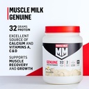 Muscle Milk Genuine Protein Powder, Vanilla Creme, 32g Protein, 4.94 Pound, 32 Servings 6