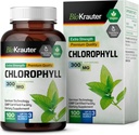BIO KRAUTER Chlorophyll Capsules - Internal Deodorant and Detox Supplement - Vegan Immune Support Caps - 3 Months Supply 2