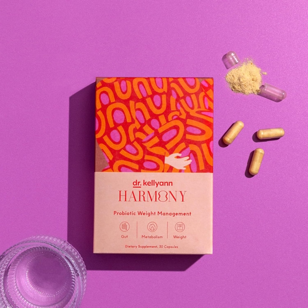 Dr. Kellyann Harmony Probiotic Weight Management (30 Capsules) Prebiotic and Probiotic to Support Weight Management and Promote Optimal Gut Health 5