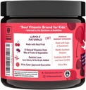 Llama Naturals Kids Multivitamin Gummies, Vegan, Organic with Vitamin D, C & K, Toddler Real Fruit Gummy Vitamins, Chewable Supplement, Whole Food Multivitamin, No Added Sugar Cane, Cherry, 90 Ct 3