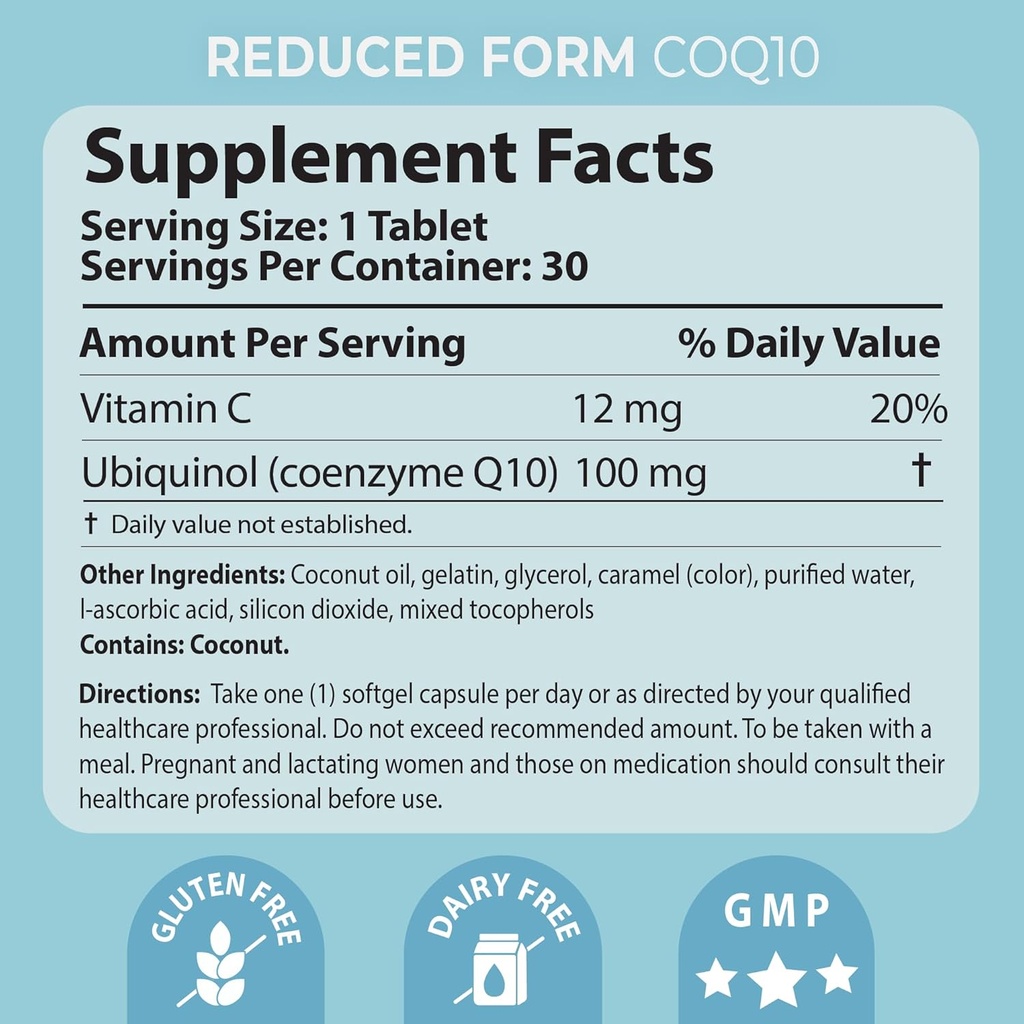 Pharma Nord Bio-Ubiquinol QH 100 mg 90 Softgels 2