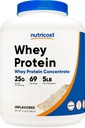 Nutricost Whey Protein Powder, Unflavored, 5 pounds - from Whey Protein Concentrate 2