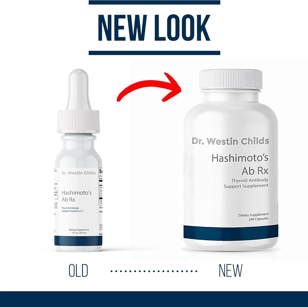 Dr. Westin Childs Hashimoto’s Ab Rx | Organic Black Cumin Seed Nigella Sativa for Immune, Thyroid Antibody Support, Digestion, TPO & Thyroglobulin, Omega 6, 7, 8, Thymoquinone, Selenium - 120 ct 4