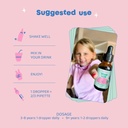 JoySpring Vitamin D Drops for Toddlers to Support Growth and Daily Multivitamin with Burdock Root & Elderberry for Kids Immune Booster 6