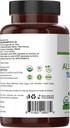 Brieofood Organic Aloe Vera 1500mg, 45 Servings, Vegetarian, Gluten Free, 90 Vegetarian Tablets 6