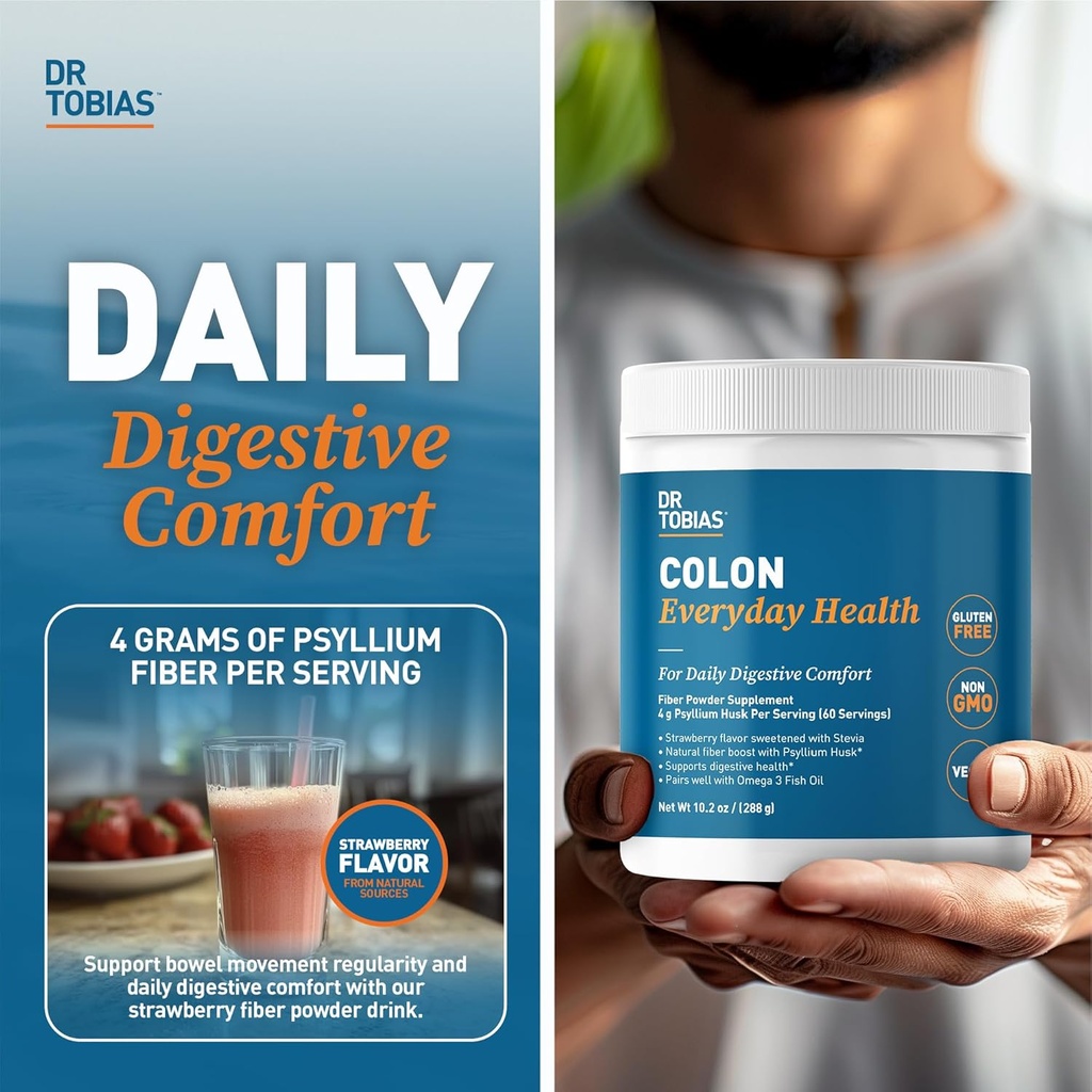 Dr. Tobias Colon Everyday Health & Magnesium Bisglycinate - Digestive Comfort and Support for Muscle & Bone Health, Vegan, Non-GMO 3