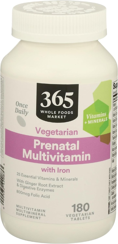 365 by Whole Foods Market, Prenatal Multi Once Daily, 180 Count 2
