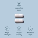 D-Mannose 1000mg Capsules - D Mannose with Cranberry Extract and Vitamin C - 60 Capsules 500mg High Strength - Urinary Tract Health for Women & Men - Vegan & Non-GMO - Fast-Acting Natural UTI Support 6