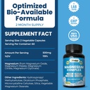 Magnesium Supplement with Glycinate, Citrate, Malate & Oxide Plus Moringa Oleifera with Vitamin C, Omega 3 & Amino Acids - Boosts Energy, Mood, Memory 5