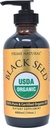 PRIME NATURAL Organic Black Seed Oil & Organic Castor Oil - 2 Oil Bundle - USDA Certified - Cold Pressed, Virgin, Unrefined, Vegan, No Preservatives 6