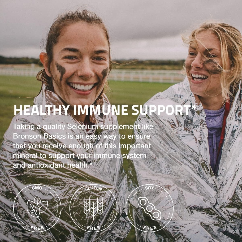 Bronson Selenium 200 mcg Immune & Antioxidant Support Essential Mineral, 250 Vegetarian Tablets 5