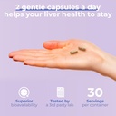 Avenir Nutrition Liver Shield & Cleanse | Herbal Liver Cleanse Detox & Repair Supplement | Milk Thistle & Artichoke Extract Supplements | Fatty Liver & Health Support | 120 Capsules for Men and Women 6